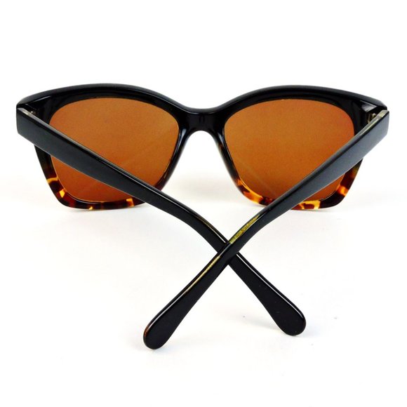 Sun Readers Tortoise Black Women's Reading Sunglasses - Picture 2 of 4